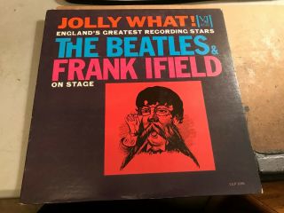 Jolly What The Beatles And Frank Ifield - On Stage Vinyl Record