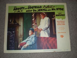 Bud Abbott And Lou Costello Meet Dr.  Jekyll And Mr.  Hyde Orig Lc Lou Attacked