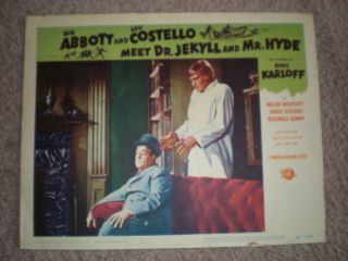 Bud Abbott And Lou Costello Meet Dr.  Jekyll And Mr.  Hyde Orig LC Lou Attacked 2