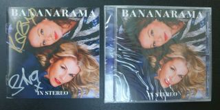 Bananarama - Autographed " In Stereo " Signed Cd Booklet & Cd 2019