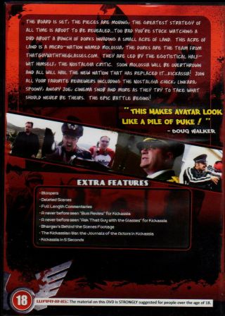 Kickassia DVD SIGNED by Doug Walker & Brad Nostalgia Critic Channel Awesome 3