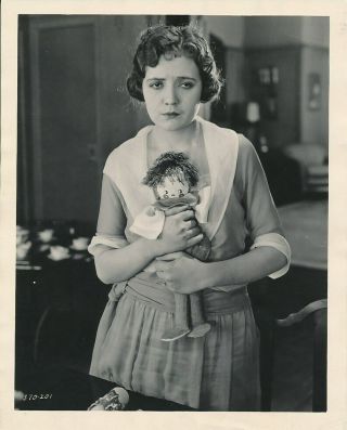 Lois Wilson Raggedy Ann Doll Vintage 1921 Lost Romance Paramount Silent Photo