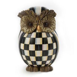 Mackenzie Childs Courtly Check Owl 35518 - 001