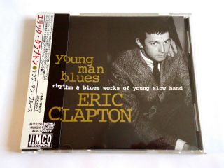 Eric Clapton Young Man Blues R&b Years Japan Promo Cd W/obi 1994 Jick - 89541