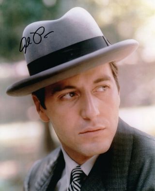 Al Pacino Hand - Signed The Godfather 8x10 W/ Uacc Rd Stunning Color Closeup
