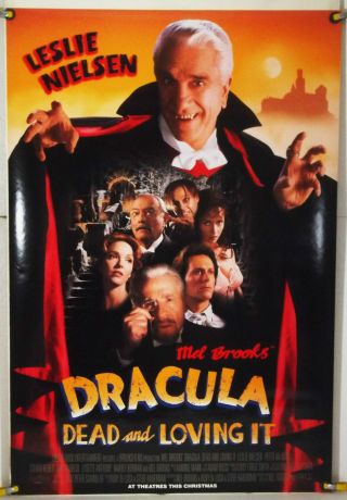 Dracula Dead And Loving It Ds Rolled Orig 1sh Movie Poster Mel Brooks (1995)