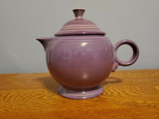 Homer Laughlin Fiestaware Lilac (limited Run Color) 6 Cup Teapot