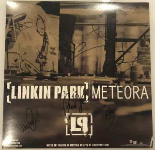 Linkin Park - Meteora - 2 - Side Signed Poster,  2004 Calendar