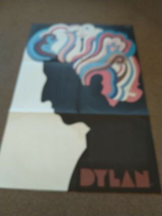 Bob Dylan - Milton Glaser 1960s Psychedelic Poster