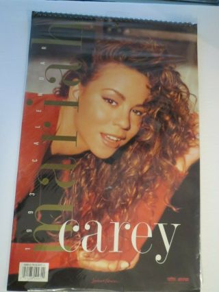Mariah Carey 1993 Landmark 12 Month Calendar Winterland Rock Express - 11 " X 17 "
