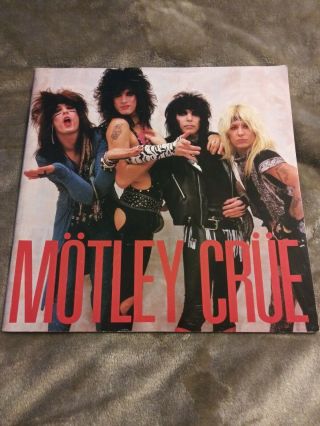 Motley Crue (official Japan) Tourbook