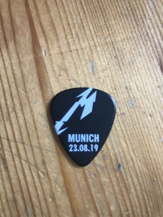 Metallica Worldwired Tour Plectrum Munich