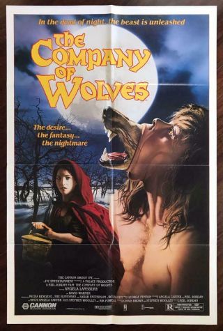 The Company Of Wolves 1984 Horror Fantasy Werewolf Drama Movie Poster