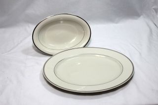 Castleton St Regis Oval Serving Bowl And Platter