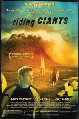 Riding Giants (2004) Movie Poster - Double - Sided - Rolled