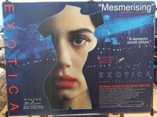 Atom Egoyans Exotica (1994) Uk Rolled Quad Movie Poster Uk Post