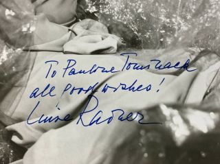 LUISE RAINER AUTOGRAPH 8x10 BW Signed Photo ACTRESS The Great Ziegfeld 2