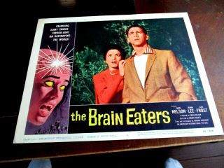The Brain Eaters,  Lobby Card 2,  Nelson,  Ami,  1958