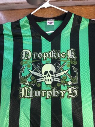 Dropkick Murphys Football Soccer Jersey - Size Xxl Boston Mass.