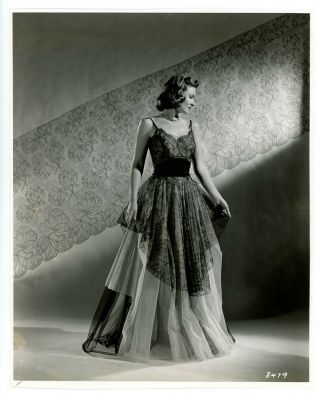 Donna Reed Mgm Movie Glamour Photo 1940s