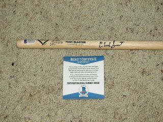 Chad Smith Red Hot Chilli Peppers Chickenfoot Signed Signature Drumstick Beckett
