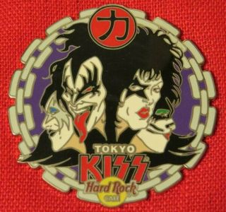 Kiss Hard Rock Cafe Group Pin Tokyo,  Japan Limited To 500 Official 2005