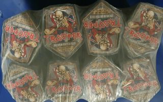 Iron Maiden Trooper Beer Dripmats 1 Bundle Containing 8 X 125 Dripmats (1000)