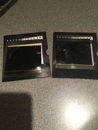 2 Interstellar Movie Collectible Imax Film Cells From An Actual 70mm Film Print