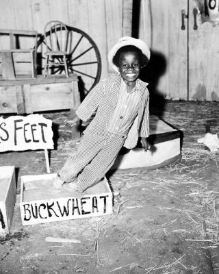 The Little Rascals 16x20 Poster Buckwheat Smiling Pose
