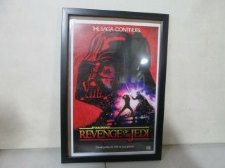 Star Wars Revenge Of The Jedi Movie Poster Print