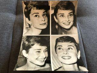 1940s Audrey Hepburn Glamour Exquisite Stunning Vintage Photo 113