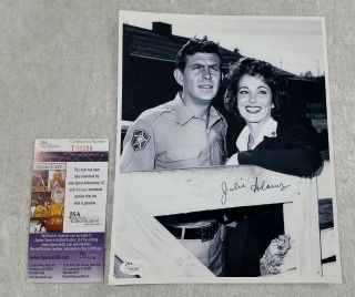 Julie Adams Signed Autograph Andy Griffith Show 8x10 Jsa Certified Black Lagoon