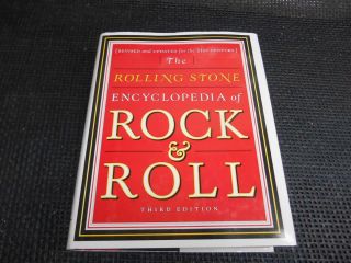 The Rolling Stone Encyclopedia Of Rock & Roll 3rd Edition Hardcover Book