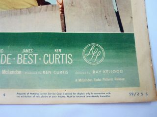 The Killer Shrews B Movie Lobby Card Vintage 1959 Ken Curtis James Best 4