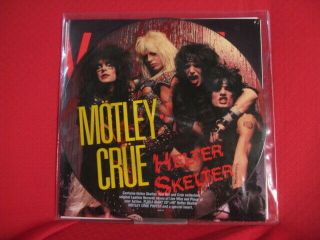 Motley Crue Helter Skelter 1984 12 " Ep Picture Disc 33 Record - Hype/poster