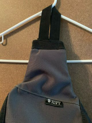 DREAMWORKS Western Pack Backpack Shoulder Travel Bag Black Gray 3