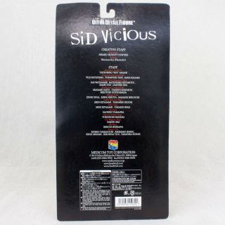 Sid Vicious Sex Pistols Ultra Detail Figure UDF Medicom Toy JAPAN PUNK ROCK 7