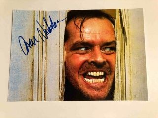 Jack Nicholson Shining Joker Doctor Sleep Signed Autograph 6x8 Photo