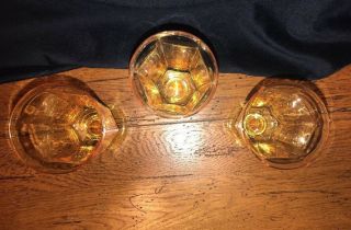 LENOX ANTIQUE YELLOW Iced Tea Goblet - Set Of 3 3