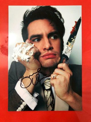 Brendon Urie Panic At The Disco Rock Autograph Signed Photo 6x8 Lgbt