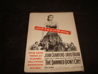 Joan Crawford In Damned Don 