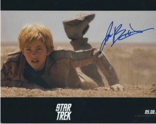 Jimmy Bennett As Young James T Kirk Star Trek Signed Autograph 8 " X10 " Photo