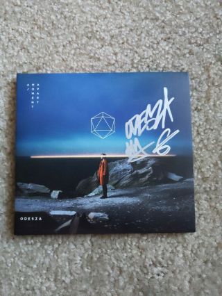 A Moment Apart By Odesza Signed Cd Case And Poster