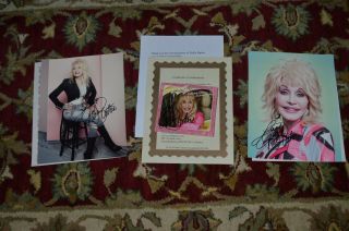 Dolly Parton Autographed Photo 