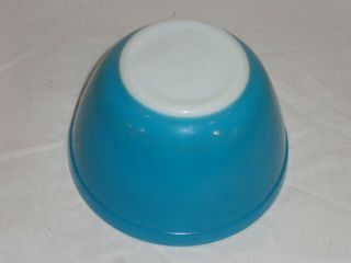 Vintage Pyrex Primary Colors 4 Piece Mixing Bowl Set Nos.  401 402 403 404 6
