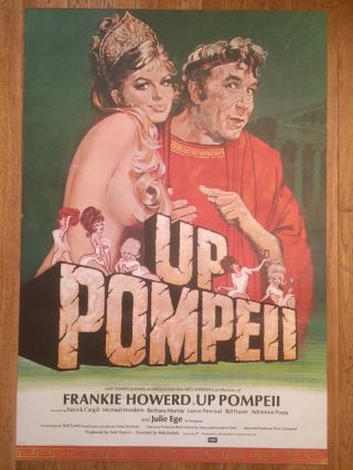 Up Pompeii 1971 Comedy British Film Poster Frankie Howerd