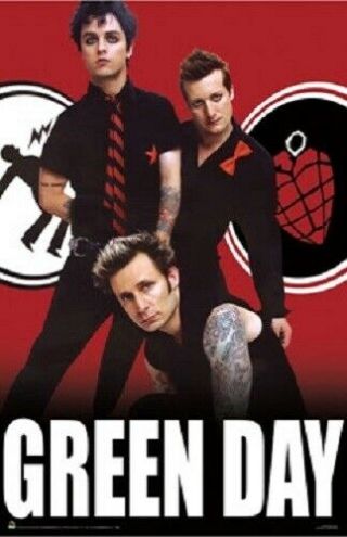 Green Day American Idiot Huge Mural Poster 40 X 55 Inches