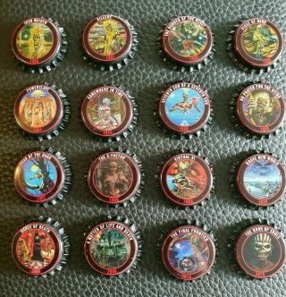 Iron Maiden Trooper Day Of The Dead 16 Caps Tops For Beer Bottle - Bar Mats