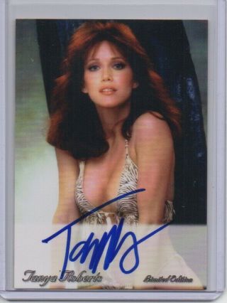 Tanya Roberts Signed 2004 Certified Card Auto Autograph James Bond Beastmaster
