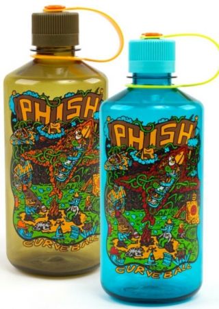 Phish Curveball Nalgene Bottle Limited Edition Choice Of 2 Colors Pollock Poster